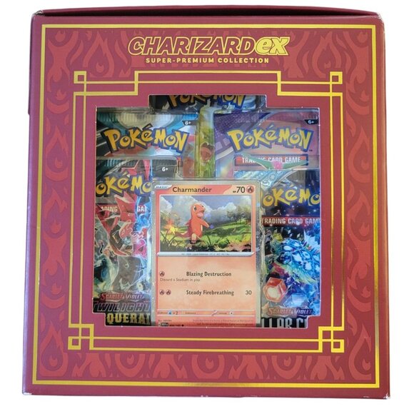 *NEW* Pokemon TCG Charizard ex Super Premium Collection - FACTORY SEALED - Picture 5 of 9